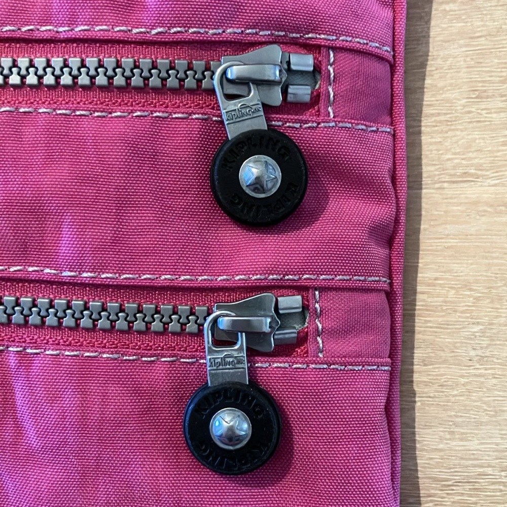KIPLING | Alvar Crossbody Bag in Carmine (Pink) - Picture 4 of 8
